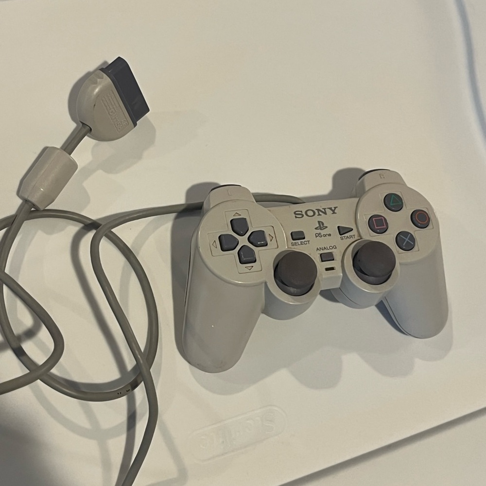 Sony Gray PlayStation Controller for PS1 (Not Tested)